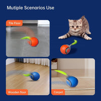 Automatic Rolling Ball Toy for Cats
