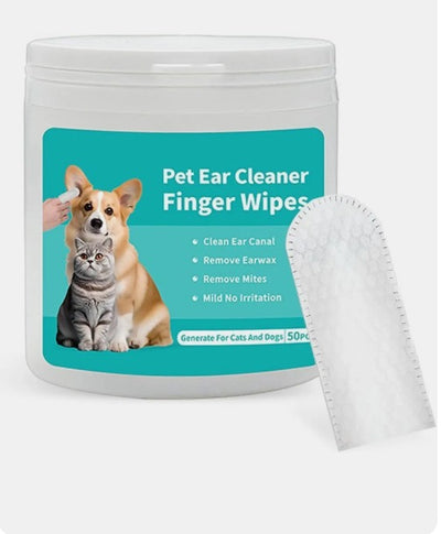 Pet Ear Cleaning Wipes (Pack of 50)