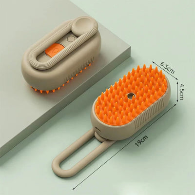 STEAM BRUSH FOR DOGS/CATS